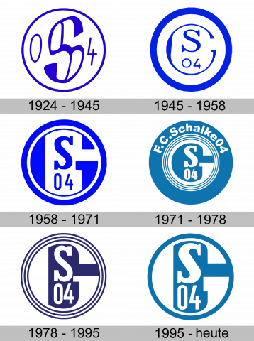 FC Schalke 04 Logo Geschichte