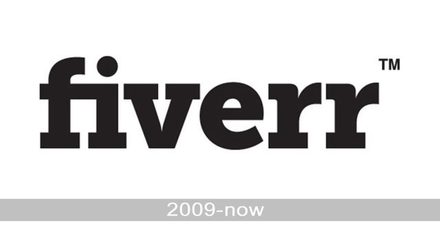 Fiverr Logo history