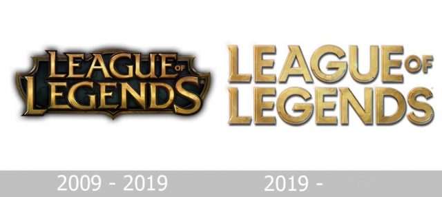 League of Legends Logo history