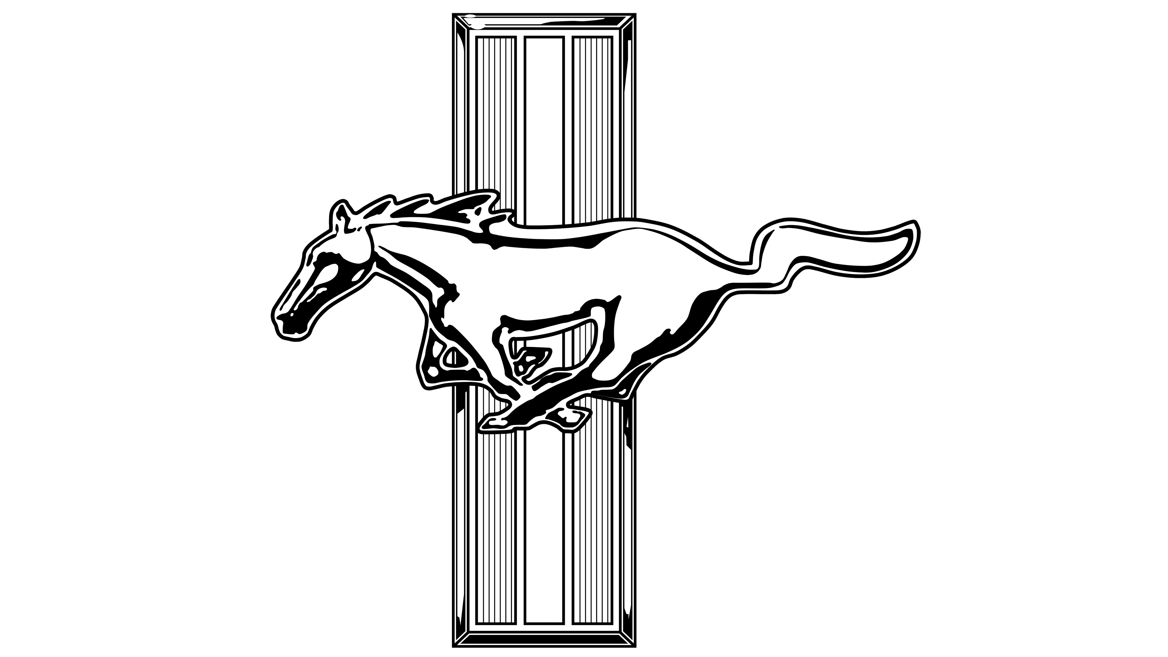 Mustang logo PNG