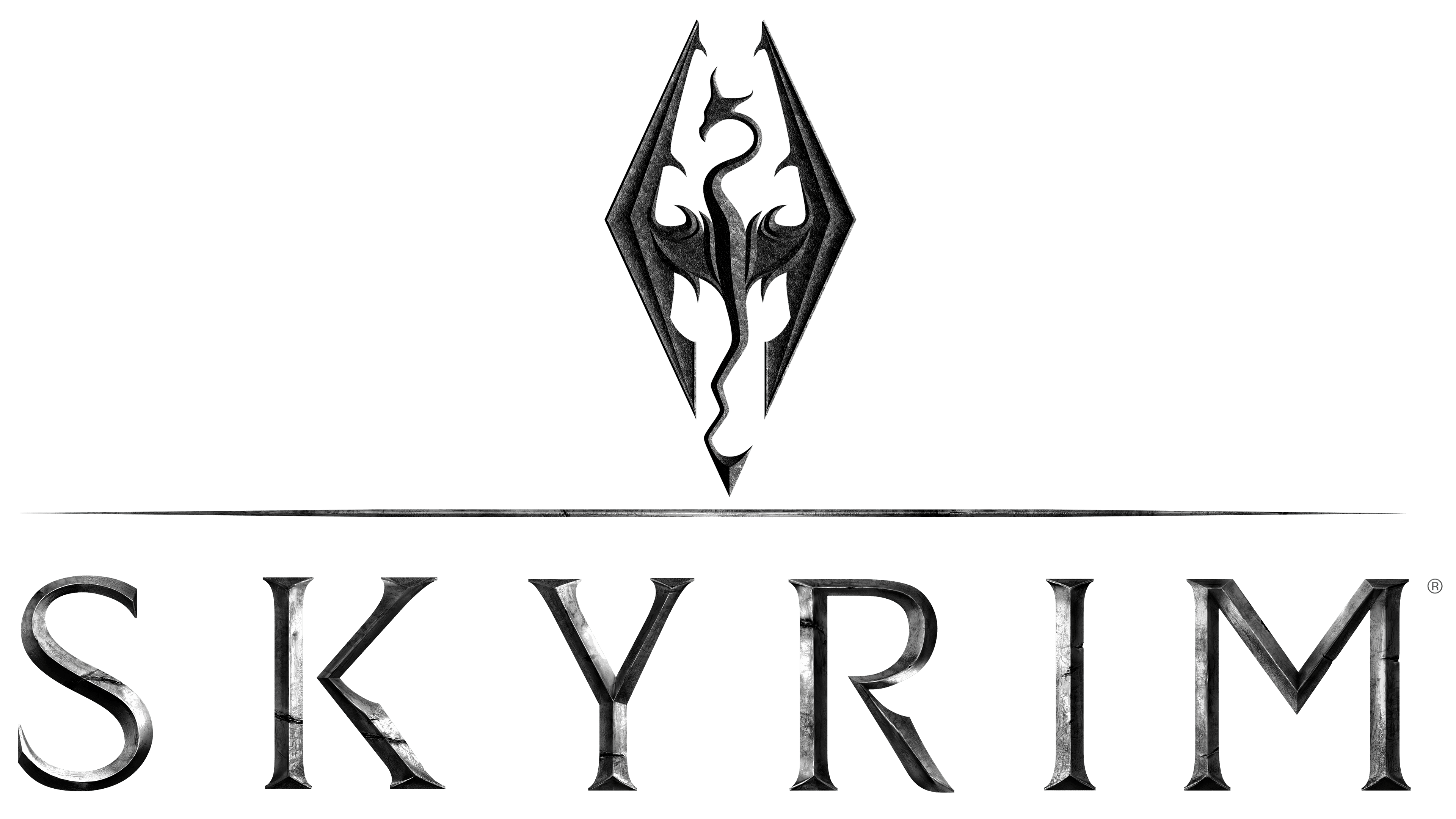 Skyrim Logo Logo