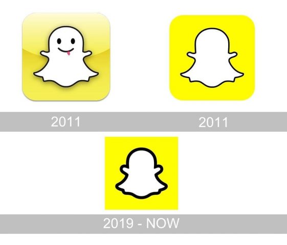 Snapchat logo geschichte