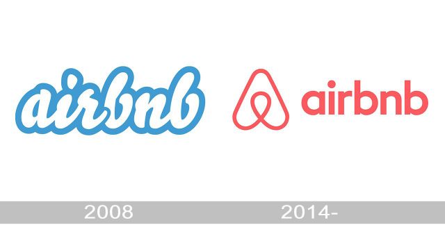 airbnb logo history