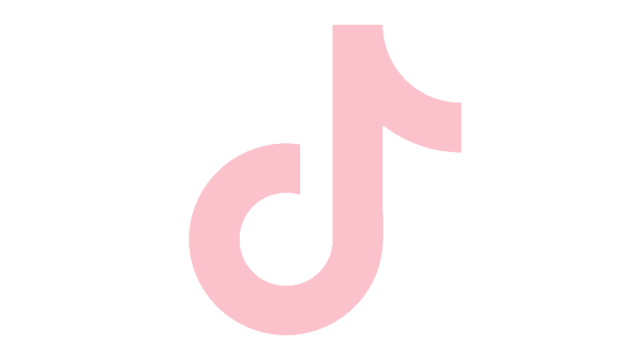 pastellrosa Tiktok-Logo