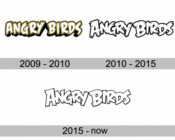 Angry Birds Logo Geschichte