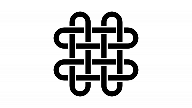 Keltisches Salomonsknoten Symbol