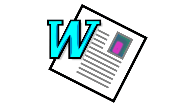 Microsoft Word Logo 1995