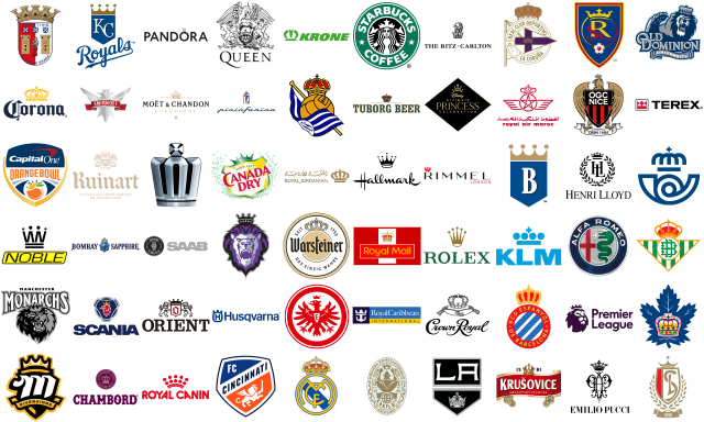 Die bekanntesten Logos mit einer Krone